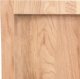 vidaXL Blat do łazienki, jasnobrązowy, 80x50x(2-4) cm, lite drewno 6