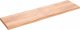 vidaXL Blat do łazienki, jasnobrązowy, 200x50x(2-6) cm, lite drewno 2