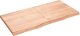 vidaXL Blat do stołu, jasnobrązowy, 120x60x(2-4)cm, lite drewno dębowe 2