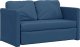 vidaXL Sofa podłogowa 2-w-1, niebieska, 112x174x55 cm, tkanina 4