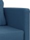 vidaXL Sofa podłogowa 2-w-1, niebieska, 112x174x55 cm, tkanina 8