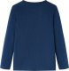 vidaXL Koszulka dziecięca z długimi rękawami, granatowa, 116 2