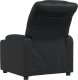vidaXL Rozkładany fotel masujący, czarny, sztuczna skóra 4