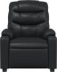 vidaXL Rozkładany fotel masujący, czarny, sztuczna skóra 7