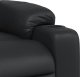 vidaXL Rozkładany fotel masujący, czarny, sztuczna skóra 9