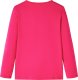 vidaXL Koszulka dziecięca z długimi rękawami, jaskrawy róż, 104 2