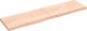 vidaXL Blat do łazienki, 200x50x(2-6) cm, surowe, lite drewno 2