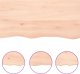 vidaXL Blat do łazienki, 200x50x(2-6) cm, surowe, lite drewno 5