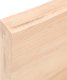 vidaXL Blat do łazienki, 200x50x(2-6) cm, surowe, lite drewno 8