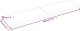 vidaXL Blat do łazienki, 200x50x(2-6) cm, surowe, lite drewno 9