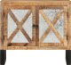 vidaXL Szafka, 80x30x71 cm, lite surowe drewno mango i metal 3