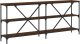 vidaXL Stolik konsolowy, brązowy dąb, 180x30x75 cm 5