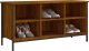 vidaXL Szafka na buty, brązowy dąb, 100x35x50 cm 4