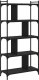 vidaXL 5-poziomowy regał na książki, czarny, 76x32x158 cm 6