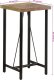 vidaXL Stolik barowy 55x55x107 cm i żelazo 8