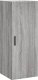 vidaXL Wysoka szafka, szary dąb sonoma, 34,5x34x180 cm 7