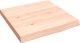 vidaXL Blat do łazienki, 40x40x(2-4) cm, surowe, lite drewno 2