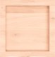 vidaXL Blat do łazienki, 40x40x(2-4) cm, surowe, lite drewno 4