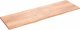 vidaXL Blat do łazienki, jasnobrązowy, 200x60x(2-4) cm, lite drewno 2