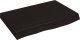 vidaXL Blat do łazienki, ciemnobrązowy, 60x50x(2-4) cm, lite drewno 2
