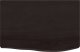 vidaXL Blat do łazienki, ciemnobrązowy, 60x50x(2-4) cm, lite drewno 3
