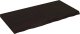 vidaXL Blat stołu, ciemnobrązowy, 120x60x(2-6) cm, lite drewno dębowe 2