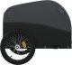 vidaXL Przyczepka rowerowa dla zwierząt, czarna, 30 kg, żelazo 7