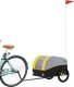 vidaXL Przyczepka rowerowa, czarno-żółta, 30 kg, żelazo 2