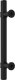 vidaXL Uchwyty do szafek, 20 szt., czarne, 96 mm, stal nierdzewna 7