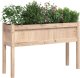 vidaXL Donica ogrodowa na nogach, 110x31x70 cm, lite drewno sosnowe 3