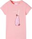 vidaXL Koszulka dziecięca z krótkimi rękawami, różowa, 140 1