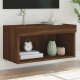 vidaXL Szafka pod TV, z LED, kolor brązowy dąb, 60x30x30 cm 1