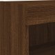 vidaXL Szafka pod TV, z LED, kolor brązowy dąb, 60x30x30 cm 10