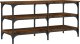 vidaXL Ławka z miejscem na buty, przydymiony dąb, 100x38,5x49 cm 1