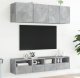 vidaXL Ścienna szafka TV, szarość betonu, 40x30x30 cm 3