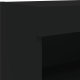 vidaXL Ścienna szafka TV z LED, czarna, 60x30x40 cm 12