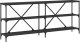 vidaXL Stolik konsolowy, czarny, 180x30x75 cm 2