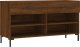 vidaXL Ławka z miejscem na buty, brązowy dąb, 102x35x55 cm 2