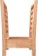vidaXL Gazetownik, 40x26,5x38,5 cm, lite drewno orzechowe 3