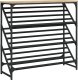 vidaXL Stojak na buty, dąb sonoma, 90x30x85cm, materiał drewnopochodny 1