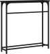 vidaXL Stolik konsolowy, czarny, 75x19,5x75 cm 5