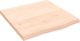 vidaXL Blat do łazienki, 60x60x(2-4) cm, surowe, lite drewno 2