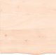 vidaXL Blat do łazienki, 60x60x(2-4) cm, surowe, lite drewno 3