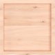 vidaXL Blat do łazienki, 60x60x(2-4) cm, surowe, lite drewno 4