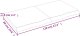 vidaXL Blat do łazienki, 120x60x(2-6) cm, surowe, lite drewno 9