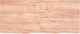 vidaXL Blat do łazienki, jasnobrązowy, 140x60x(2-6) cm, lite drewno 3