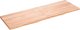 vidaXL Blat do łazienki, jasnobrązowy, 180x60x(2-4) cm, lite drewno 2