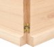 vidaXL Blat stołu, 140x60x(2-4) cm, surowe lite drewno dębowe 6