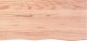 vidaXL Blat do stołu, jasnobrązowy, 100x50x(2-4)cm, lite drewno dębowe 3