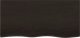 vidaXL Blat stołu, ciemnobrązowy, 100x50x(2-4) cm, lite drewno dębowe 3